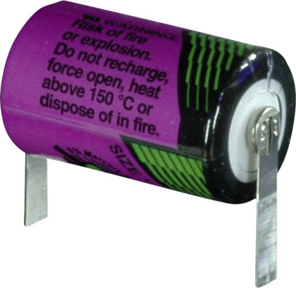 Tadiran Batteries SL 550 T Speciale batterij 1/2 AA Geschikt voor hoge temperaturen, U-soldeerlip Lithium 3.6 V 900 mAh