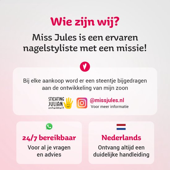 Miss Jules® Polygel Kit - 30 ml Natural Pink - Polygel Nagels Starterspakket – Polygel Set Incl. Instructievideo (NL) – Polygel Starters Kit - Miss Jules
