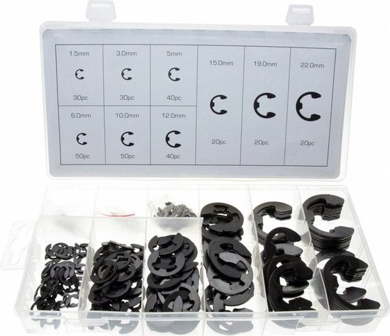 Assortiment d' Weber Tools E-clips 300 pièces - FD6005
