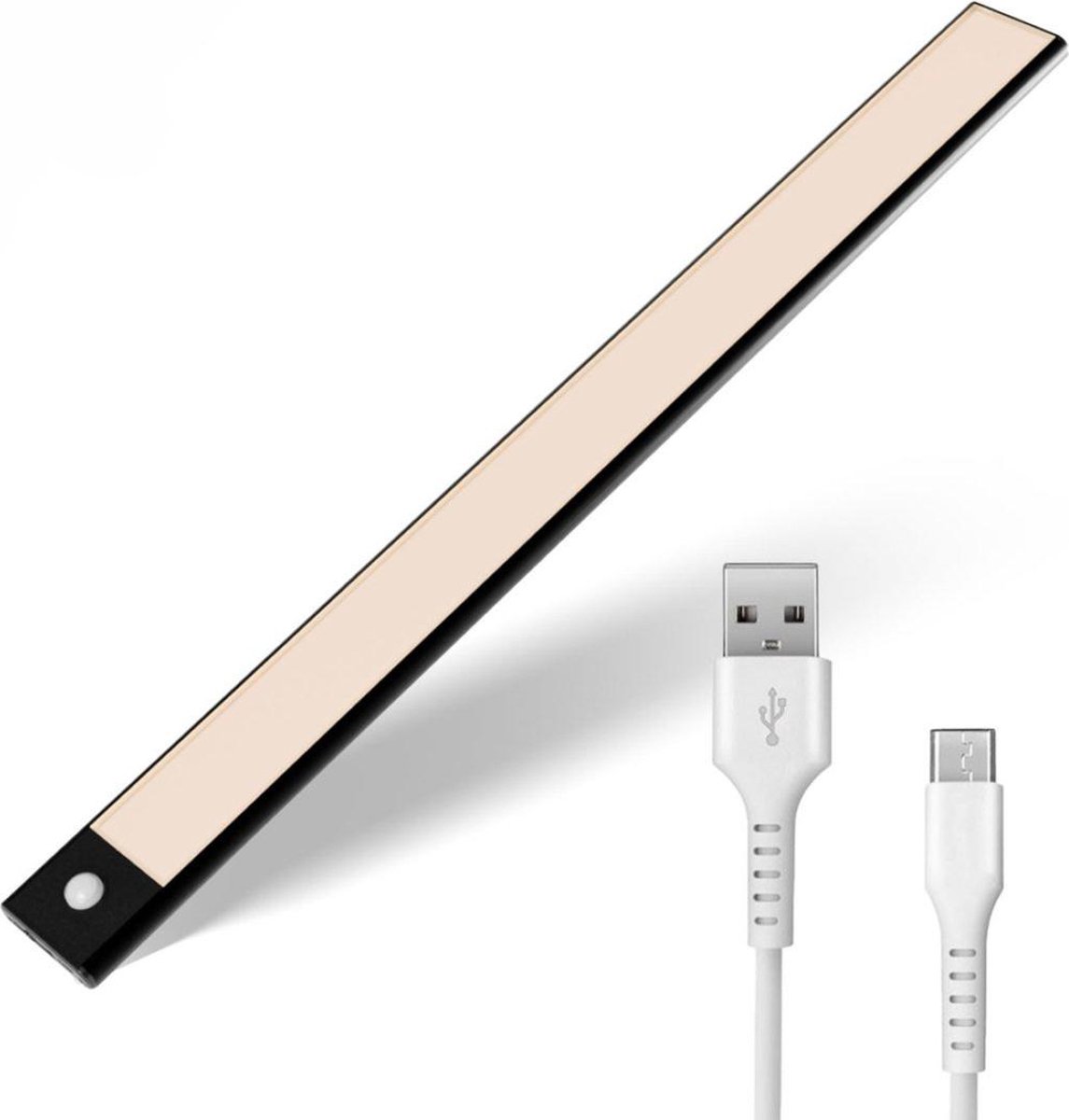 Nince LED Verlichting met Bewegingssensor - 1 Stuk - LED Lamp - Kastverlichting - Trapverlichting - Keukenverlichting - Keukenlamp - Draadloos - LED Strip - Ledstrip - Nachtlampje - Kastlamp - Keukenverlichting Onderbouw LED
