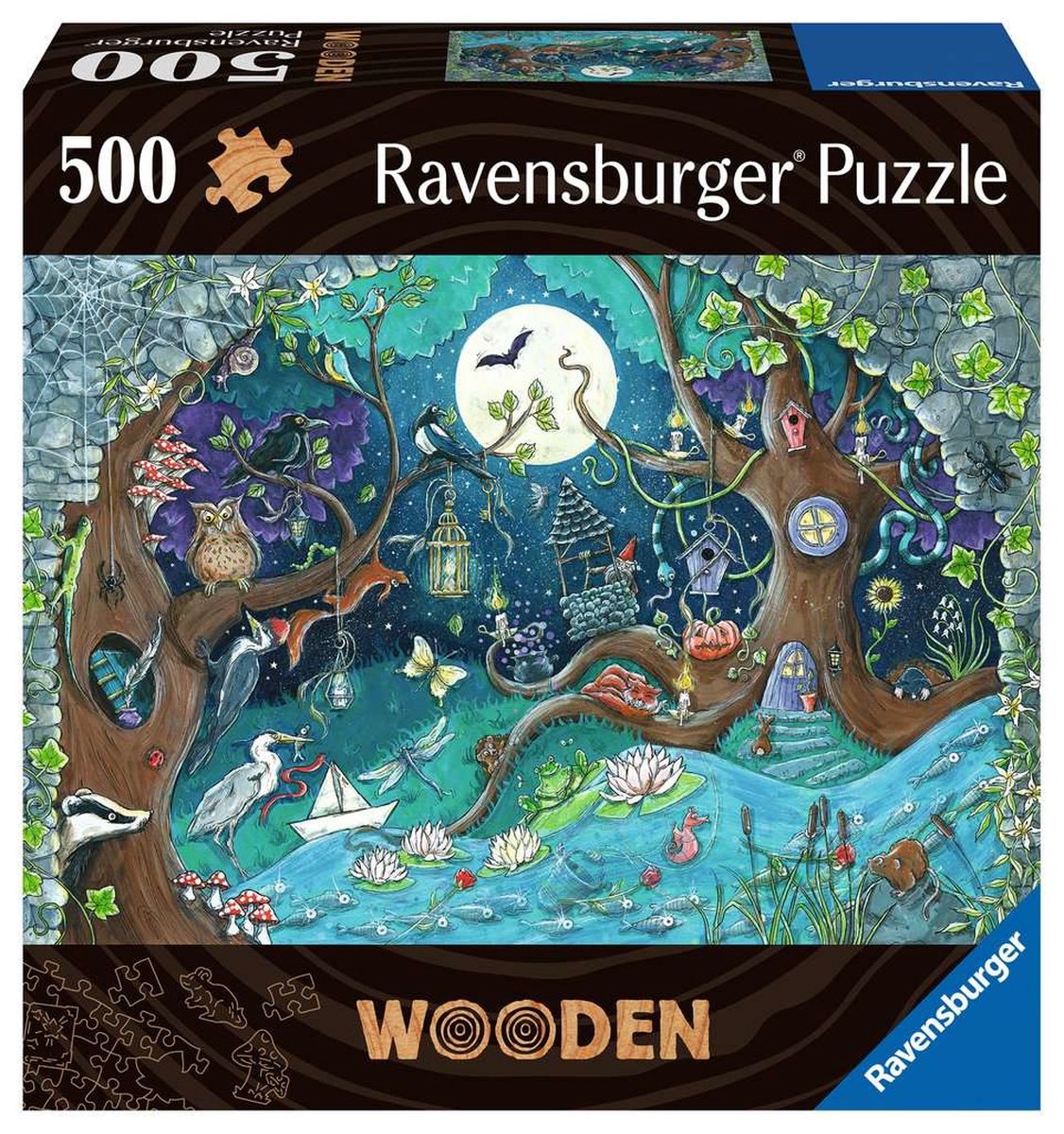 Ravensburger Fantasy houten puzzel 500 — afbeelding 2