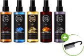 Bol.com 5-pack Mix Voordeelbundel Red One Eau de Cologne 150ml + Cosmeticall Stylingkam - Aftershave Parfum Heren - Langdurige G... aanbieding