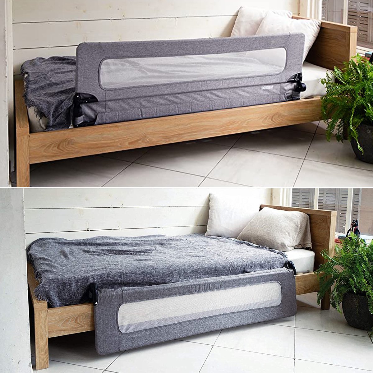 Joparri Bedhekje 2 x 180 cm en 1 x 150 cm, bedhek voor kinderen, in