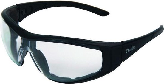 Opsial veiligheidsbril - UV - panoramisch inclusief hoesje en hoofdband