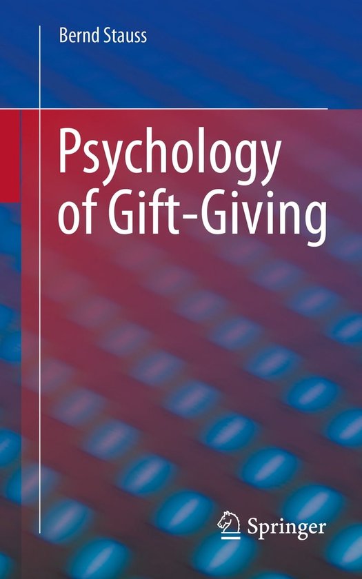 Psychology of GiftGiving (ebook), Bernd Stauss 9783662663936