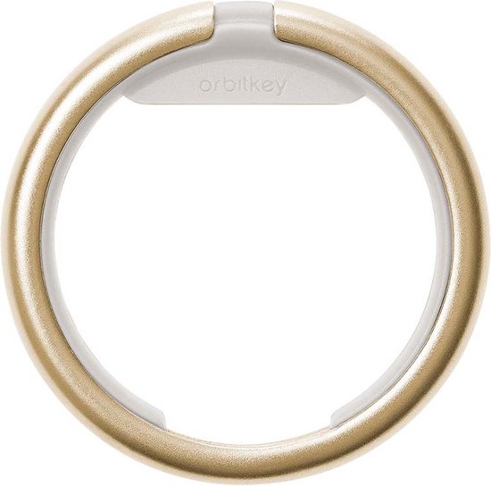 Orbitkey Porte-clés -clés Orbitkey Ring Couleur Or Yellow Couleur Or