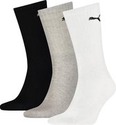 Puma Crew Sock Light (3-pack) - sokken - wit - Maat: 43-46