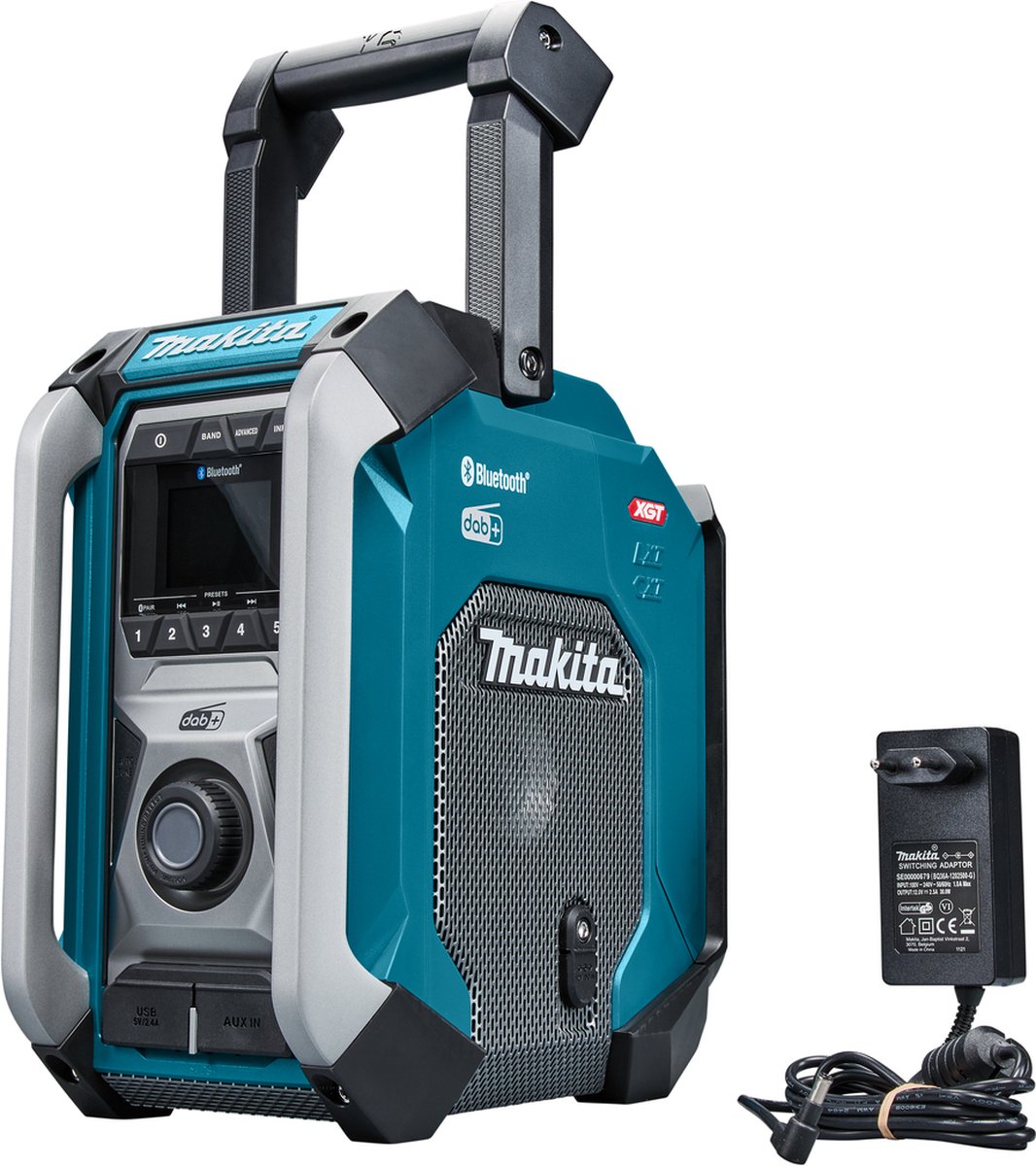 Makita Radio de chantier DMR116 10,8 à 18 V - FM/AM - Secteur ou batterie