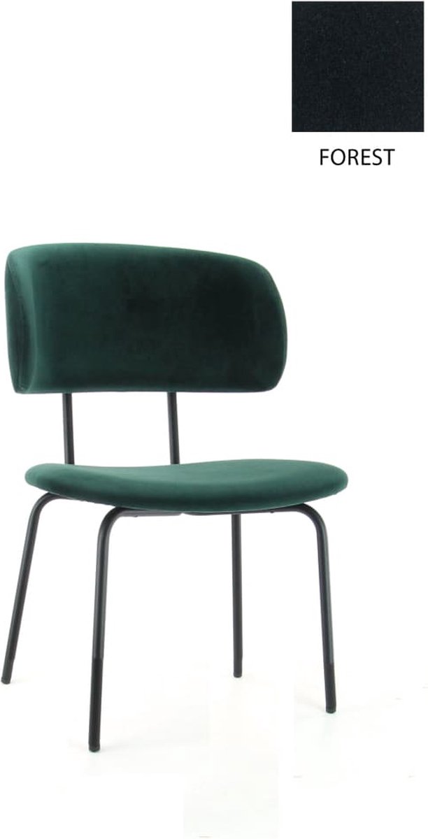 Workliving Eetkamerstoel Bo RS - Velvet Earth Forest