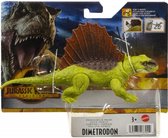 Jurassic World Dinosaure Dimetrodon - Figurine articulée - 14 cm de haut