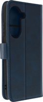 Geschikt voor Asus Zenfone 9 Foliohoes Video-standaardsfunctie nachtblauw