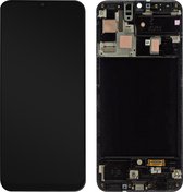 Compleet blok geschikt voor Samsung Galaxy A50 LCD-Touchscreen zwart