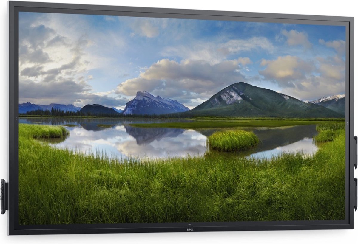 Dell C7520QT Zwart - interactieve touch monitor - 75 inch