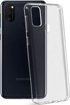 Geschikt voor Samsung M21/M31/M30s Case Resistant Soft Flexible Gel Silicone transparant