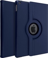 Geschikt voor Apple iPad 10.2 2019/2020 Flip Cover 360° Roterende Standaard donker blauw