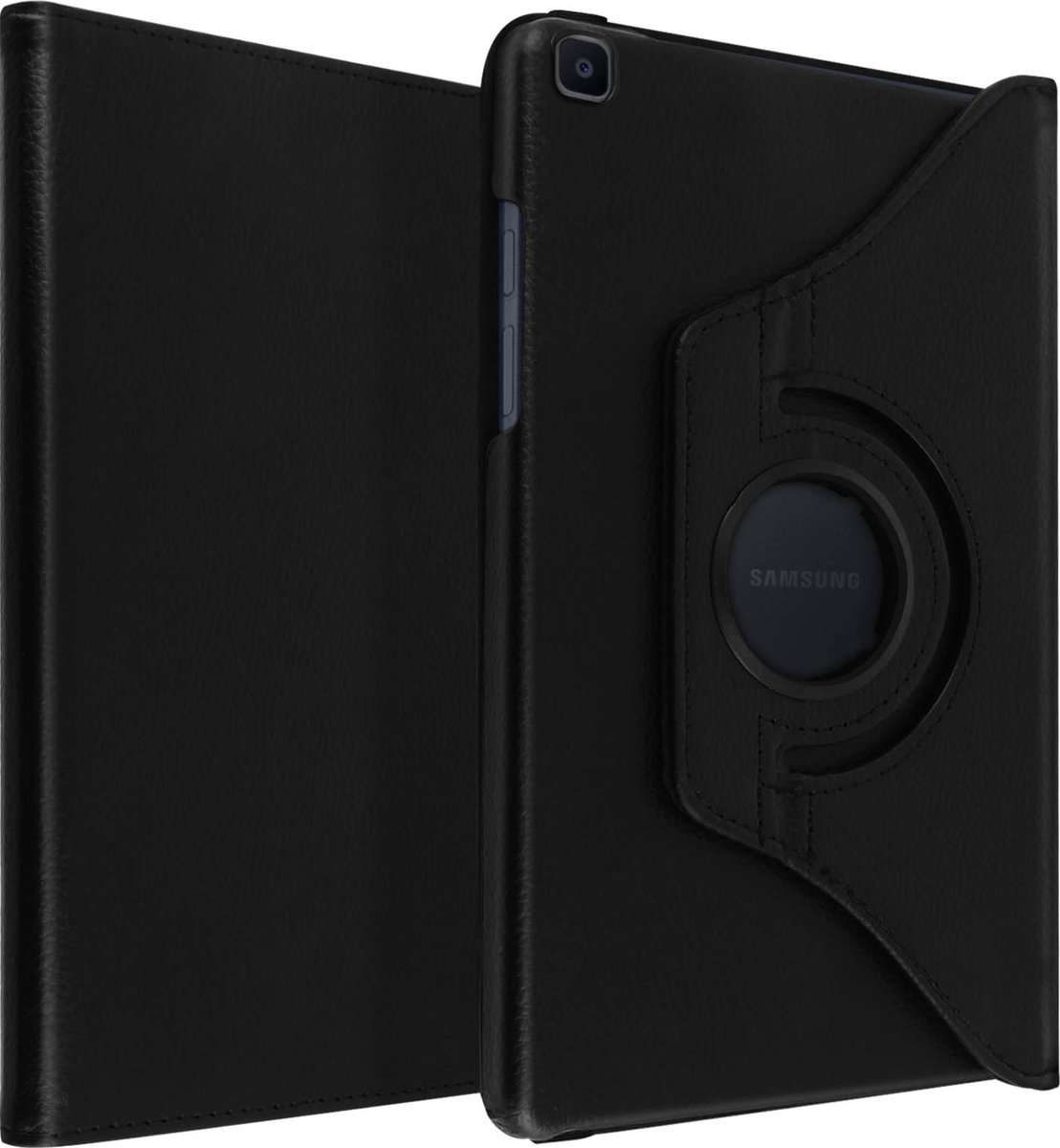 Geschikt voor Samsung Galaxy Tab A 8.0 2019 Flip Cover 360° Roterende Standaard Zwart
