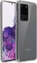 Geschikt voor Samsung Galaxy S20 Ultra Siliconengel Hoesje Versterkte Hoeken Transparant
