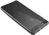 Geschikt voor Huawei P8 Lite Flexibele Siliconen Case Versterkte Hoeken Dun Transparant