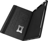 Geschikt voor Lenovo Tab P12 Pro Folio Hoes Kaarthouder Video-standaarde zwart