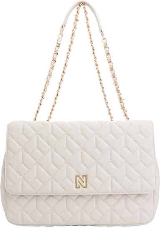 Nikkie Dames Schoudertas / Crossbody tas Avril Beige