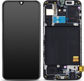 Compleet Blok Origineel Samsung Galaxy A40 Scherm Touch Glas zwart