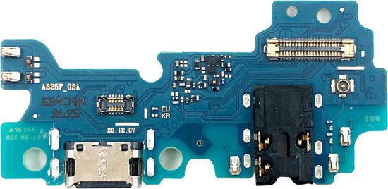 Oplaadconnector Geschikt voor Samsung Galaxy A32 USB-C met 3,5mm Jack+