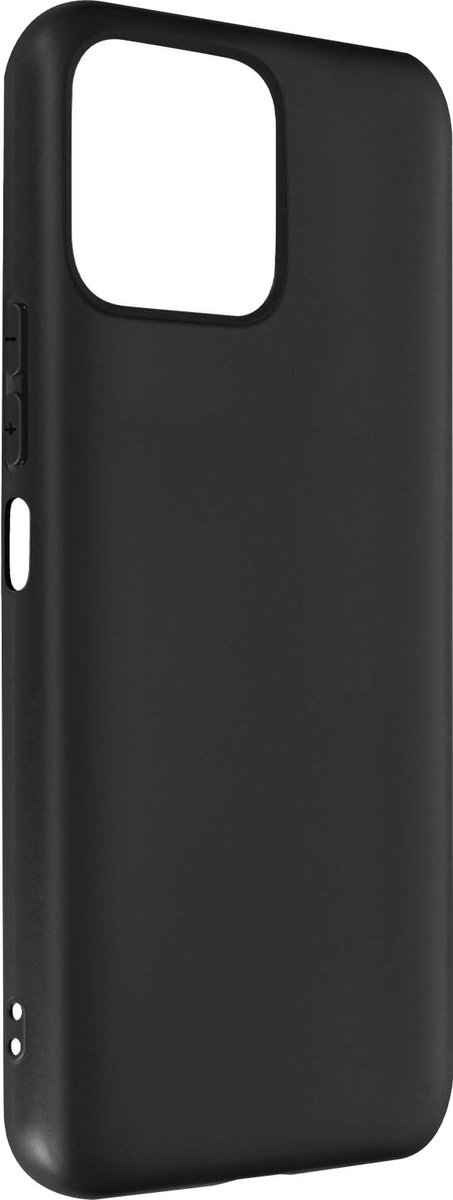 Geschikt voor Honor 70 Lite, X8 5G / X6 Case Sterk Soepel en Flexibel Siliconegel Zwart