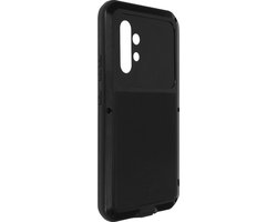 Love Mei, Hoesje Geschikt voor Samsung A52 et A52s Volledige Bescherming Schokbestendig Waterbestendig, Zwart