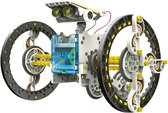 Construct & Create 14-in-1 Educational Solar Jerrabot - Experimenteerset - Codeer robot - Zonne-energie - STEM Speelgoed