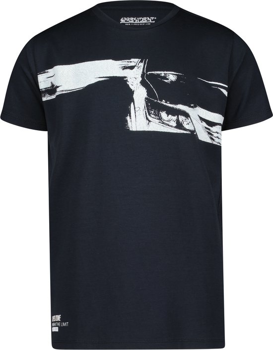 4PRESIDENT T-shirt jongens - Black - Maat 92