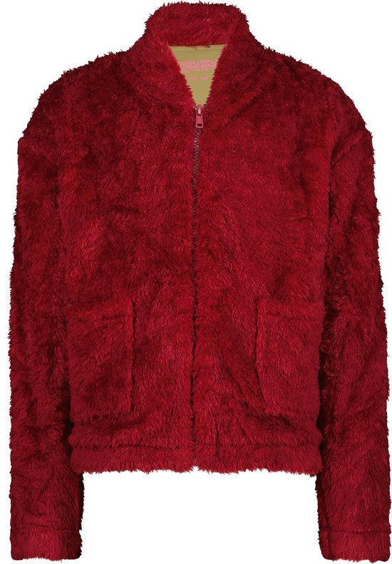 4PRESIDENT Sweater meisjes - Burgundy - Maat 140 - Meisjes trui