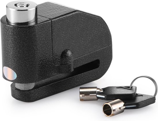 eMjollRay Fietsslot, e-scooterslot, robuust kettingslot voor fiets met 2 sleutels, 6 mm dikte x 80 cm, anti-diefstal fietsslot voor e-scooters, fietsen, e-bike, motorfietsen, kinderfiets