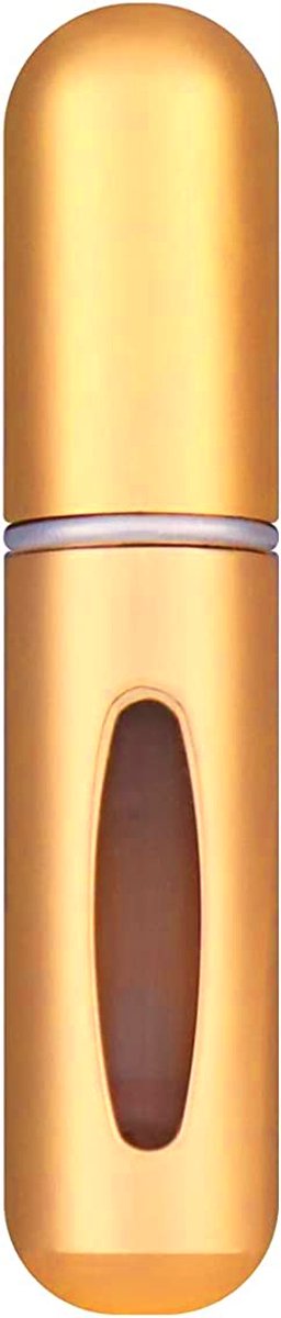 Navulbare Parfum Verstuiver Mini | Goud | 5 ML | Aluminium Case | Fashion Favorite