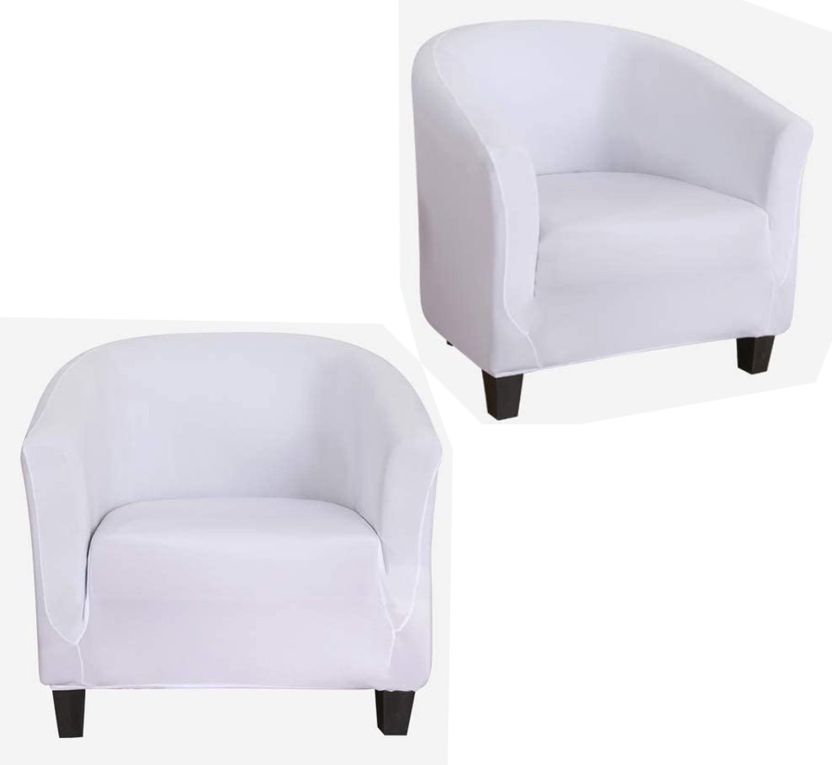 Universeel Club Fauteuil Hoes Stretch Chesterfield Fauteuil Hoes