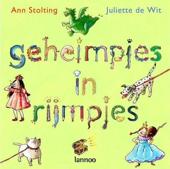 Cover van het boek 'Geheimpjes in rijmpjes' van Ann Stolting
