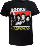 The Doors LA Woman Band T-Shirt Zwart - Merchandise Officielle