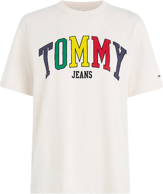 Tommy Hilfiger TJW RLX Pop Tommy T-Shirt Femme - Rose - Taille M | bol