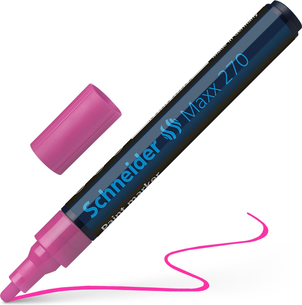 Schneider lakmarker - Maxx 270 - 1-3 mm - roze - S-127009