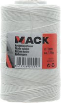 Corde de reliure de cuisine Mack - Ø 1 mm x 175 mtr - Katoen - Wit