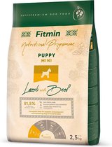 Fitmin Dog Mini Puppy Agneau & Bœuf 2,5 kg