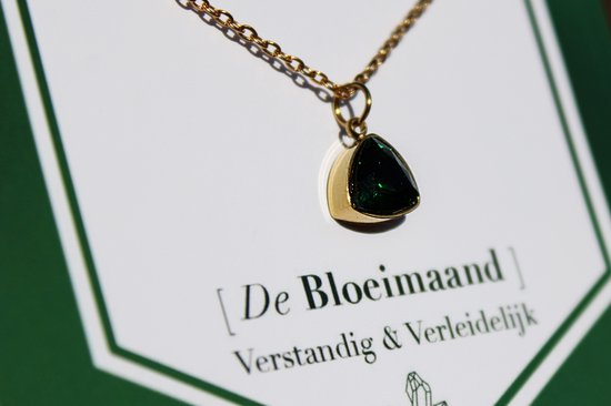 Herensieraden - Zilver - Emerald - 18 karaat goud - Oorbellen kopen Herensieraden - Zilver - Emerald - 18 karaat goud - Oorbellen kopen