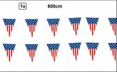 Vlaggenlijn USA 6 meter - Amerika vlaglijn landen thema feest festival stars and stripes