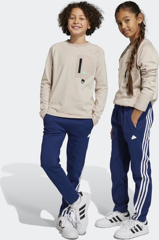 adidas Sportswear Future Icons 3-Stripes Ankle-Length Broek - Kinderen - Blauw - 164