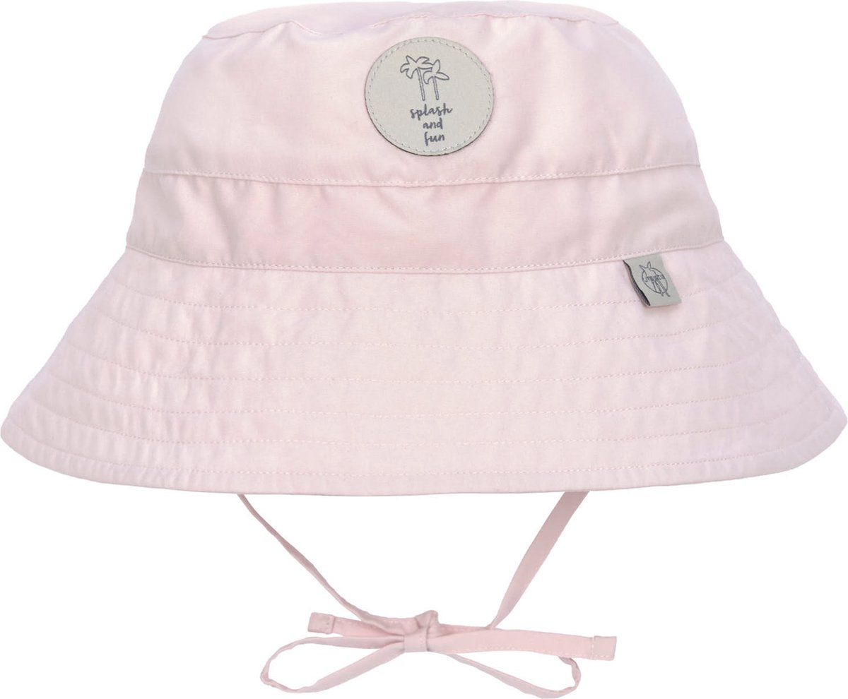 Lässig Hoed Vissershoedje met UV-bescherming Splash & Fun light pink, 03-06 mnd. Maat 43/45