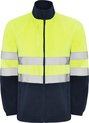 Navy Blauw / Fluor Geel