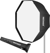Neewer® - 95cm - Octagon Softbox met Draagtas - Speedlite - Verenigbaar Draagbare Paraplu - Studioflitser Softbox voor Fotostudio's - Portretproductfotografie - Diffusers - Filters en Reflectoren - Softboxen