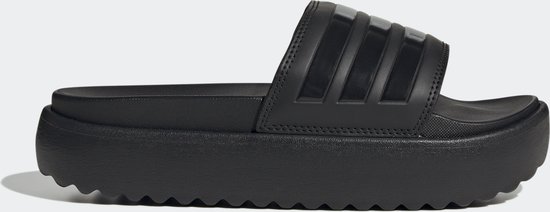 adidas Sportswear adilette Platform Badslippers - Unisex - Zwart- 44 1/2