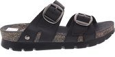 Panama Jack SHIRLEY B1 - Volwassenen Dames slippers - Kleur: Zwart - Maat: 39