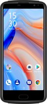 Smartphone M7 Lite Black 4G met Nederlandstalig software Android 11 twee camera's 13mp en 5MP en draadloos laden.