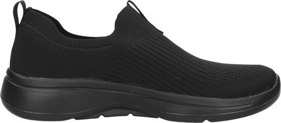 enkel mild Poging Skechers Go Walk Arch Fit Dames Sneakers - Black - Maat 38 | bol.com
